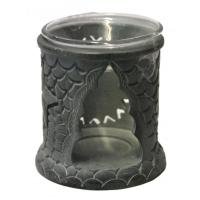 Quemador Esencia Sol y Luna Estrella 10 x 9 cm (piedra jabon)