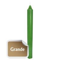 Vela Bujia Verde 20 x 2 cm (P25)