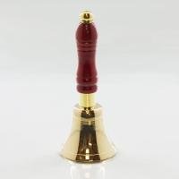 Campana Bronce Mango Madera 14 cm (Diam. 5.5) (Ochun) ·