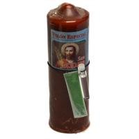 Velon Completo San Judas Tadeo 17 x 5,5 cm (Incluye Aceite + Polvo)